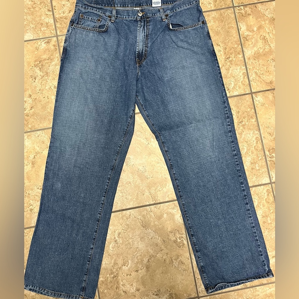 Lucky Brand Men's Legacy Jeans Sz 36 Dungarees Denim Blue